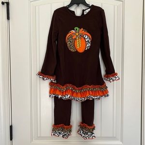 Girls Rare Editions Autumn Pumpkin Set